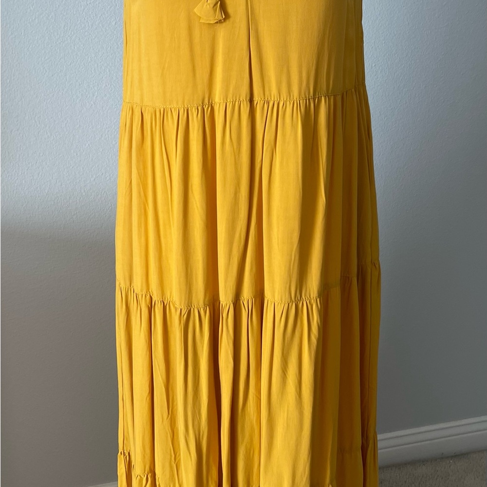 Max Studio Sunlit Yellow Maxi Skirt